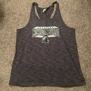 Michigan State Racerback Tank